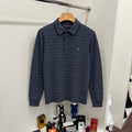 Yakalı Sweatshirt Lacivert