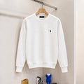 Nakış Logo Sweatshirt Beyaz