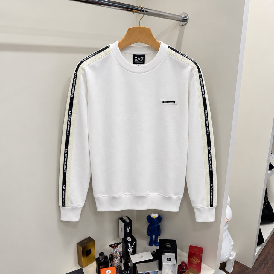 EA7 Kol Detay Sweatshirt