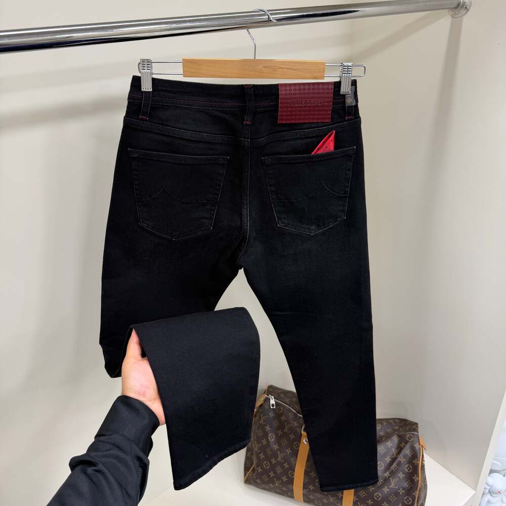 Jacob Johen Siyah Kot Pantolon