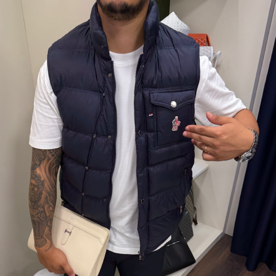 Moncler Premium Lacivert Yelek