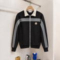 Moncler NFC AKTİF İthal Premium Fermuarlı Hırka Siyah