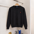 Nakış Logo Sweatshirt Siyah