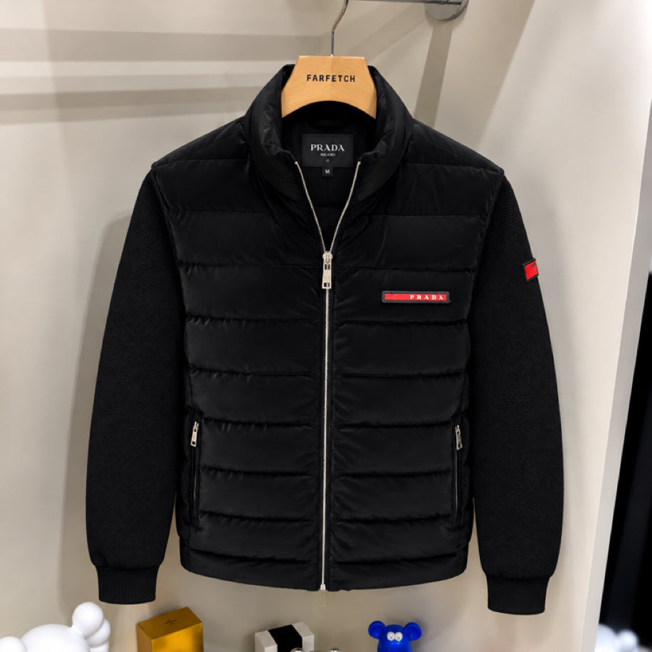 Prada Çelik Örme Ceket Siyah