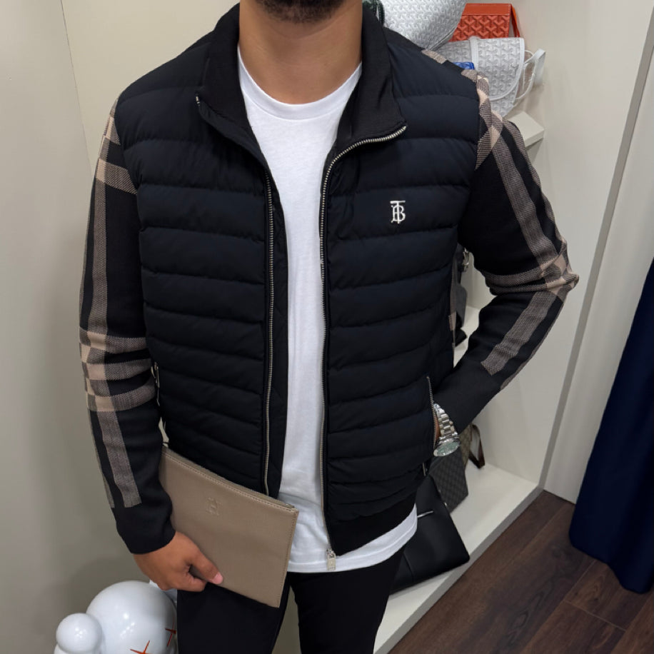 Burberry Çelik Örme Ceket Siyah