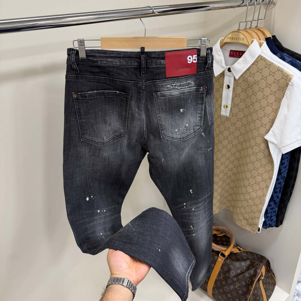 Dsquared Siyah Kot Pantolon