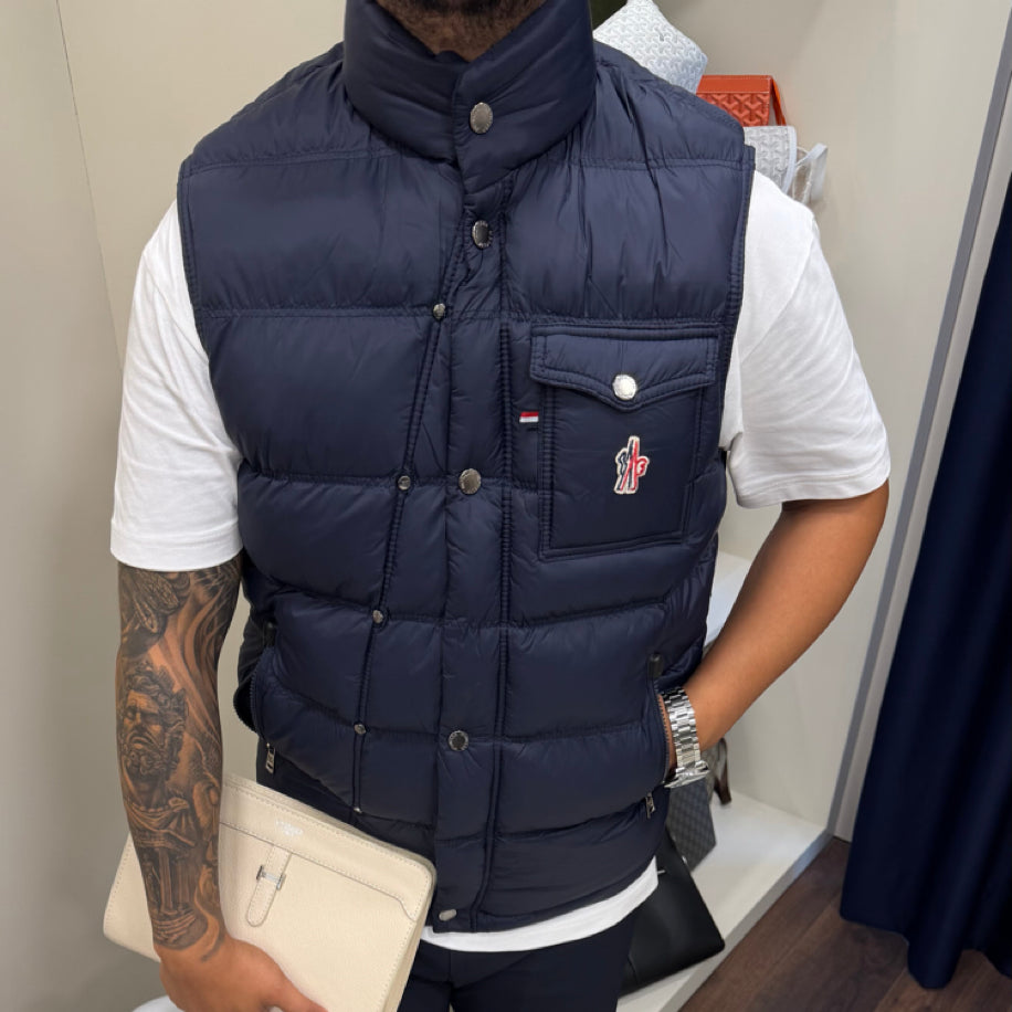 Moncler Premium Lacivert Yelek