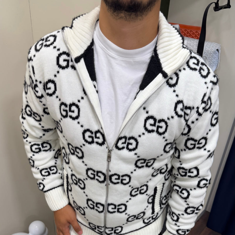 Gucci Örme Hırka Beyaz